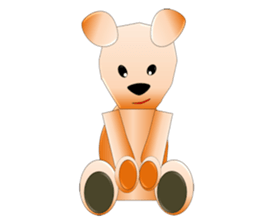 My loving dog of my home sticker #3625008