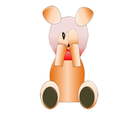 My loving dog of my home sticker #3625022