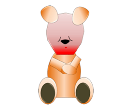 My loving dog of my home sticker #3625023