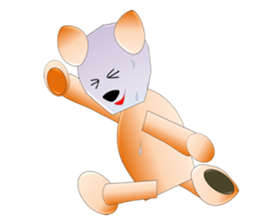 My loving dog of my home sticker #3625024