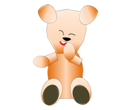 My loving dog of my home sticker #3625025