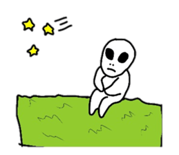 Spaceman's daily conversation sticker #3625159