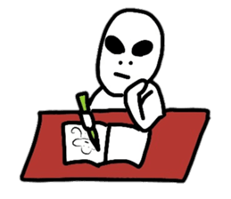 Spaceman's daily conversation sticker #3625184