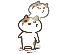 annoying japanese cat sticker #3625770