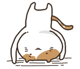 annoying japanese cat sticker #3625771