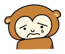 Monkey without the characteristic sticker #3625867