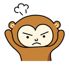 Monkey without the characteristic sticker #3625868