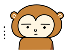 Monkey without the characteristic sticker #3625869