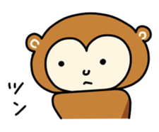 Monkey without the characteristic sticker #3625870