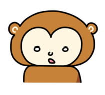 Monkey without the characteristic sticker #3625880