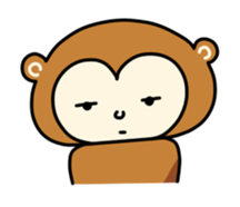 Monkey without the characteristic sticker #3625884
