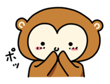 Monkey without the characteristic sticker #3625893