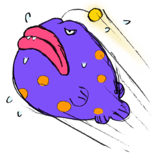 Anko-chan namako-kun sticker #3626159