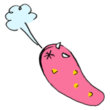 Anko-chan namako-kun sticker #3626172