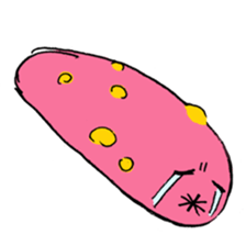 Anko-chan namako-kun sticker #3626174