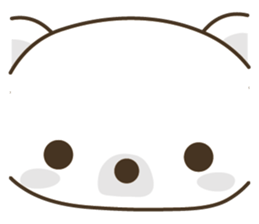 Cotton candy bear & YOUR LIFE sticker #3626438