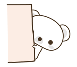 Cotton candy bear & YOUR LIFE sticker #3626463