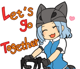 Cycling Sticker for Bicycle Lovers Ver2 sticker #3626626