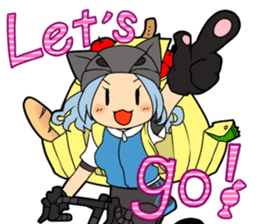 Cycling Sticker for Bicycle Lovers Ver2 sticker #3626627