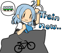 Cycling Sticker for Bicycle Lovers Ver2 sticker #3626634