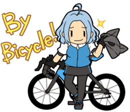Cycling Sticker for Bicycle Lovers Ver2 sticker #3626635