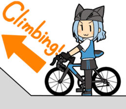 Cycling Sticker for Bicycle Lovers Ver2 sticker #3626636