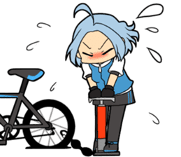 Cycling Sticker for Bicycle Lovers Ver2 sticker #3626647