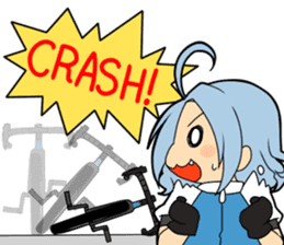 Cycling Sticker for Bicycle Lovers Ver2 sticker #3626648