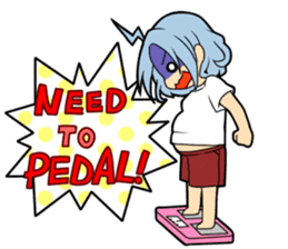 Cycling Sticker for Bicycle Lovers Ver2 sticker #3626657