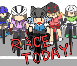 Cycling Sticker for Bicycle Lovers Ver2 sticker #3626658
