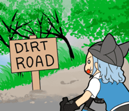 Cycling Sticker for Bicycle Lovers Ver2 sticker #3626661