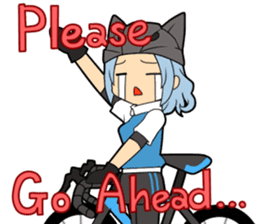 Cycling Sticker for Bicycle Lovers Ver2 sticker #3626664