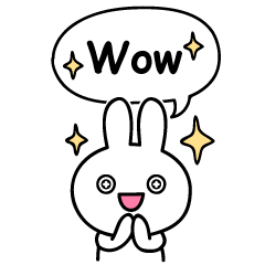 Just right Rabbit Sticker