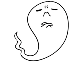 Ghosts Sticker sticker #3626915