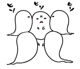Ghosts Sticker sticker #3626928