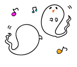 Ghosts Sticker sticker #3626929