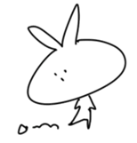 half smile animals sticker #3627029