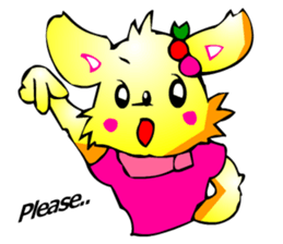 Chihuahua kun (ORDER and ATTITUDE) sticker #3627265