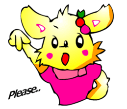 Chihuahua kun (ORDER and ATTITUDE) sticker #3627265