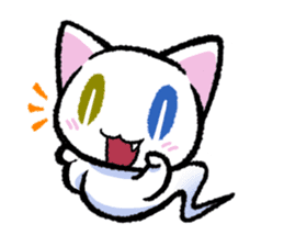 The Ghost Cat "Nyamochi" sticker #3627314