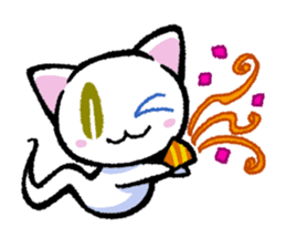 The Ghost Cat "Nyamochi" sticker #3627319