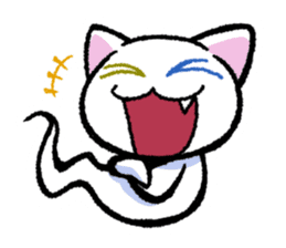 The Ghost Cat "Nyamochi" sticker #3627320