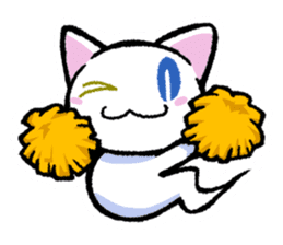 The Ghost Cat "Nyamochi" sticker #3627324