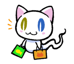 The Ghost Cat "Nyamochi" sticker #3627332