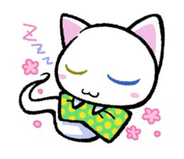The Ghost Cat "Nyamochi" sticker #3627333