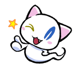 The Ghost Cat "Nyamochi" sticker #3627343