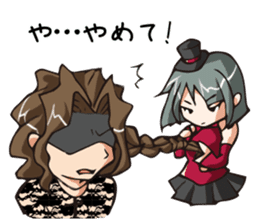 Nyanda-holic Circus Sticker 2 sticker #3627428