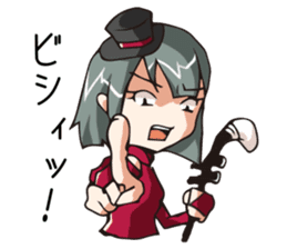 Nyanda-holic Circus Sticker 2 sticker #3627432