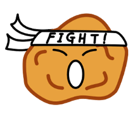 The fried chicken boy sticker #3628003