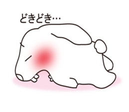 Bite Rabbit"GABU" sticker #3628266